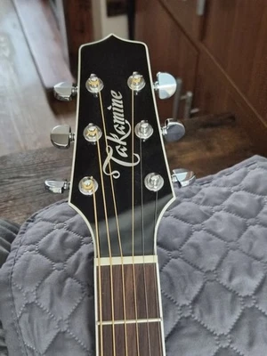 Takamine EF341SC Electro-Acoustic Guitar Black Gloss - Image 1 of 4