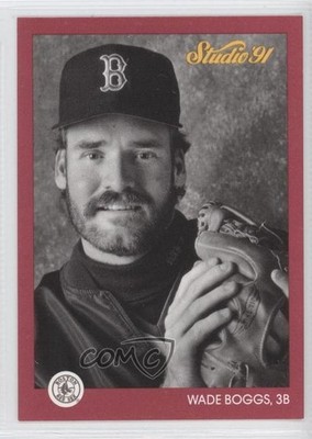 1991 Studio Wade Boggs #11 HOF 0f4