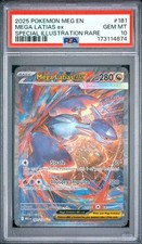 PSA 10 Mega Latias EX 181/132 Pokemon Mega Evolution Special Illustration Rare on eBay