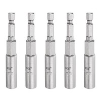 "5X Nussantrieb Bohrerspitze 8Mm 1/4\" 3.15\" Sechskant Magnet"