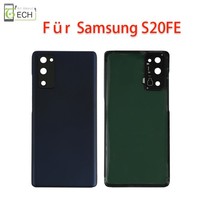 FüR Samsung Galaxy S20 Fe SM-G781 Akkudeckel Backcover RüCkseite Schwarz