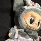 Sanrio Kuromi Plush Keychain Clip-On Gray Purple White Pink Plush Doll — photo 6