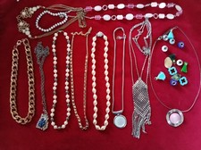 Schmuck, Ketten, Anh&auml;nger, Allerlei , Konvolut, ( Nr. 60 ) Sammlung, Erbe