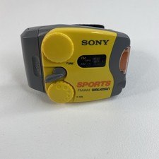 Sony SRF- 88 Sports Walkman Water Resistant AM/FM Radio TESTED