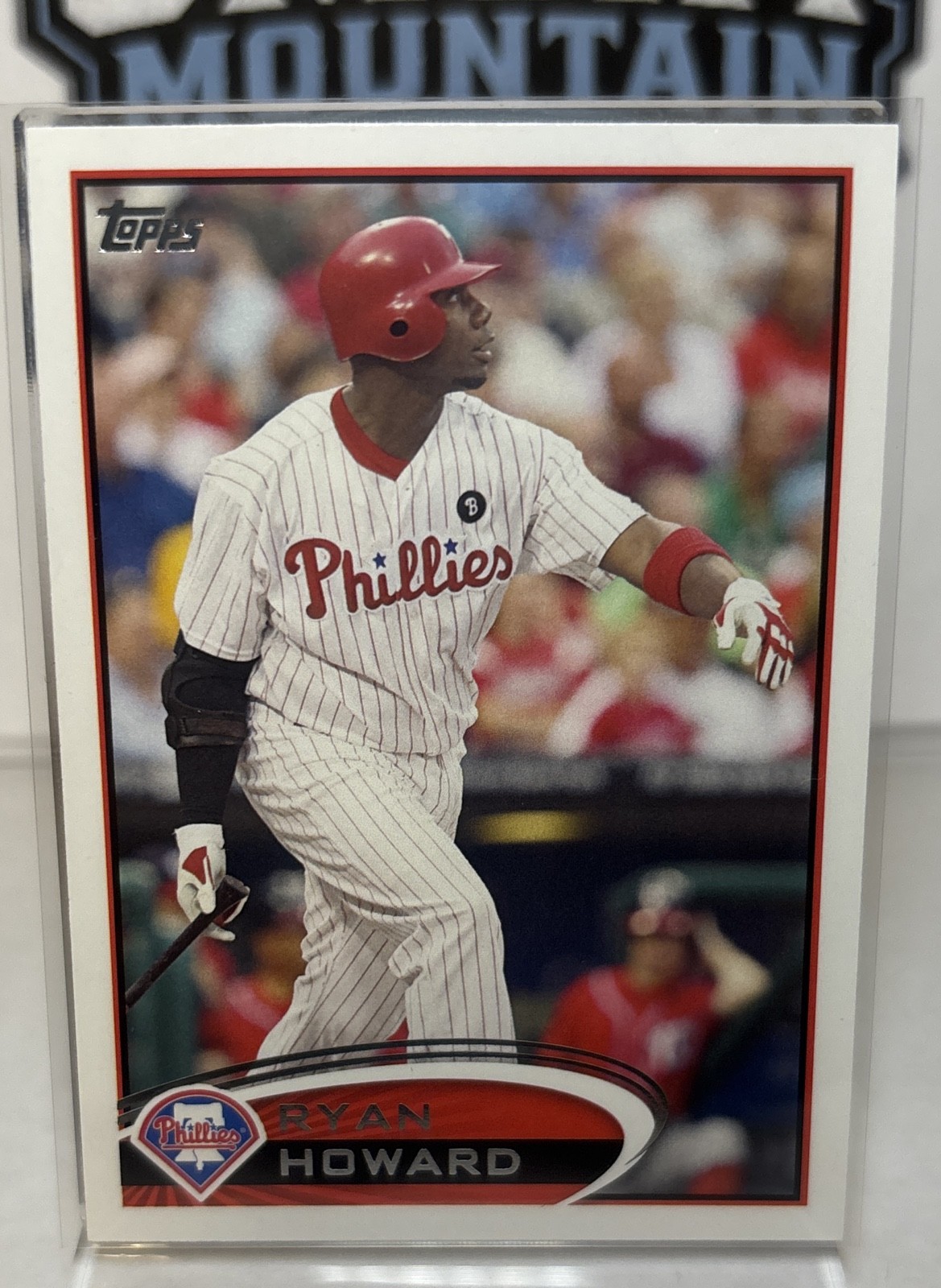 2012 Topps - Ryan Howard #280 Dropping Bat