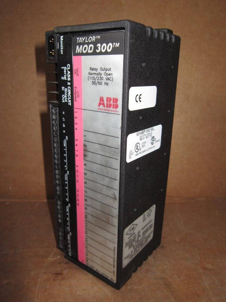 Módulo de salida de relé Taylor ABB MOD 300 6248BP10821B-L salida NO 6248BP10821-B Foto 4 de 4