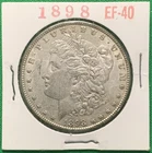 1898 Morgan Silver Dollar. 90% Silver - Philadelphia.       #2