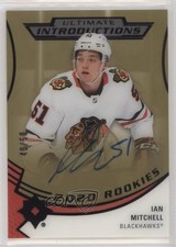 2020 Ultimate Collection Introductions Gold 40/50 Ian Mitchell #UI-64 Auto 0t89