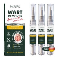 Wart Remover Liquid with 17 Salicylic Acid, OTC Wart Remover for Common  Plant