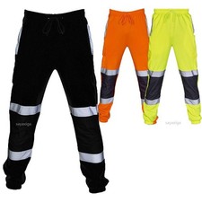 Reflective Pants Mens Work Uniform High Visibility Outdoor.