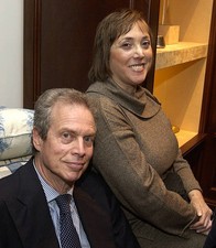 Elizabeth Berkley's parents at Greg Lauren Art Show at the Ralph L- Old Photo