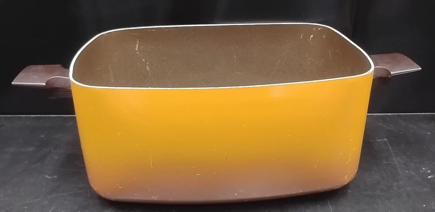Vintage West Bend Slow Cooker 6 Qt. Replacement Pan Orange ombre