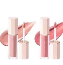 Dear Dahlia Petal Drop Liquid Blush Duo Barely & Dreamy  (2 Pack) Sealed