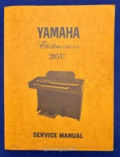 Original Yamaha 205U Electone Organ Service Manual