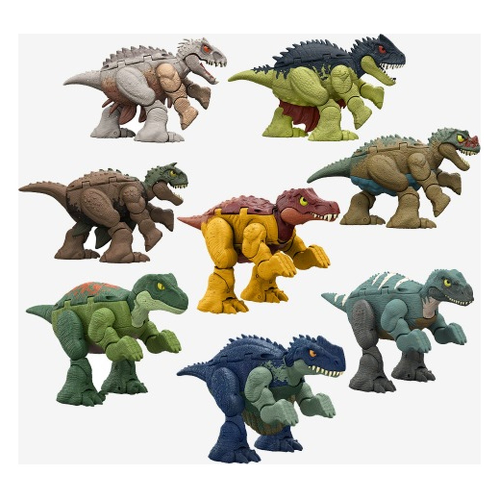 Jurassic World Double Change ASST Action Figure Toy Kids Korean Gift New