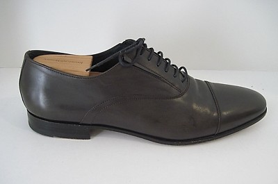 Antonio Maurizi Brown Leather Split Toe Oxfords Shoes Size  display picture 1