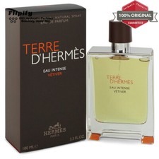 Terre D'hermes Eau Intense Vetiver Cologne 3.3 oz EDP Spray for MEN by Hermes