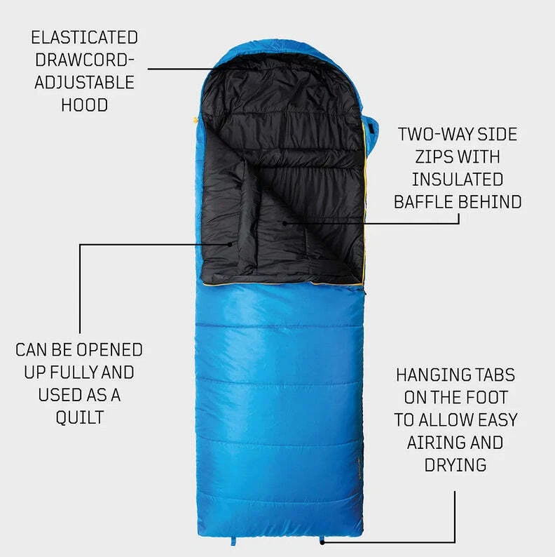 Snugpak Navigator (Basecamp) Sleeping Bag Assorted Colours NEW