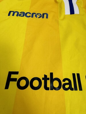 Bristol Rovers Away Football Shirt 2017/18 Adults Large Macron B453