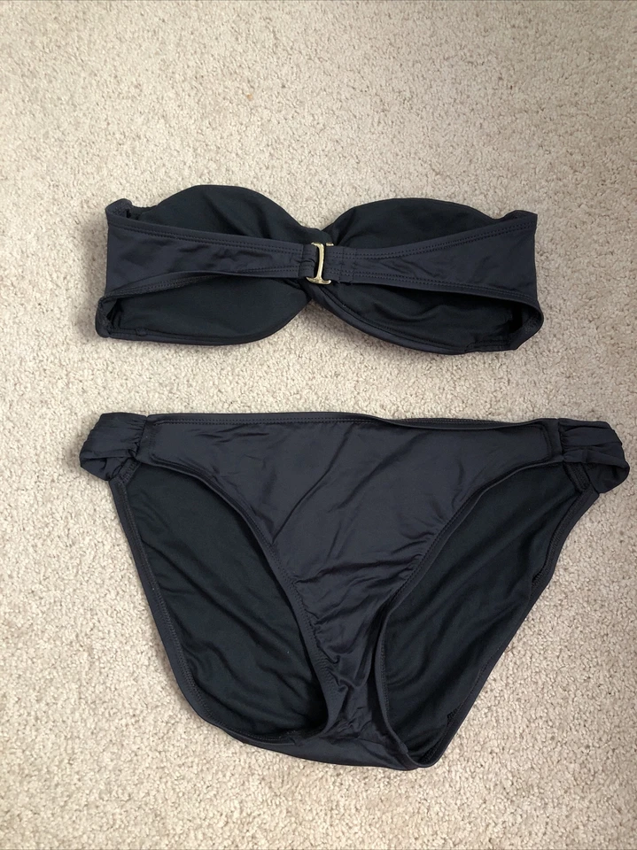 mossimo bikini Gray Size Medium Top, XL Bottom - Image 2 of 3