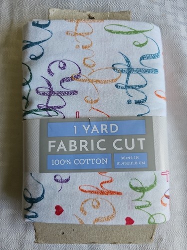 Fabric Precut 1 Yard/36" x 44" 100% Cotton David Textiles New (E4)