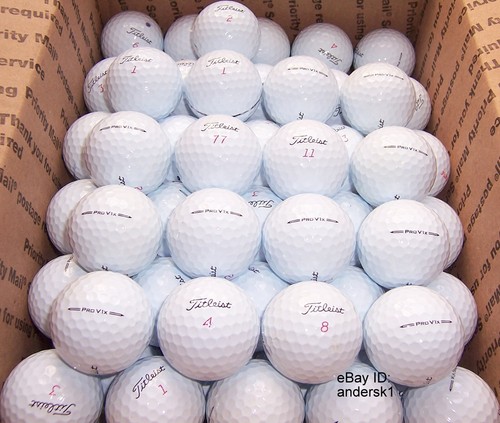 96 MINT & NEAR MINT 2023-2024 TITLEIST PRO V1X GOLF BALLS