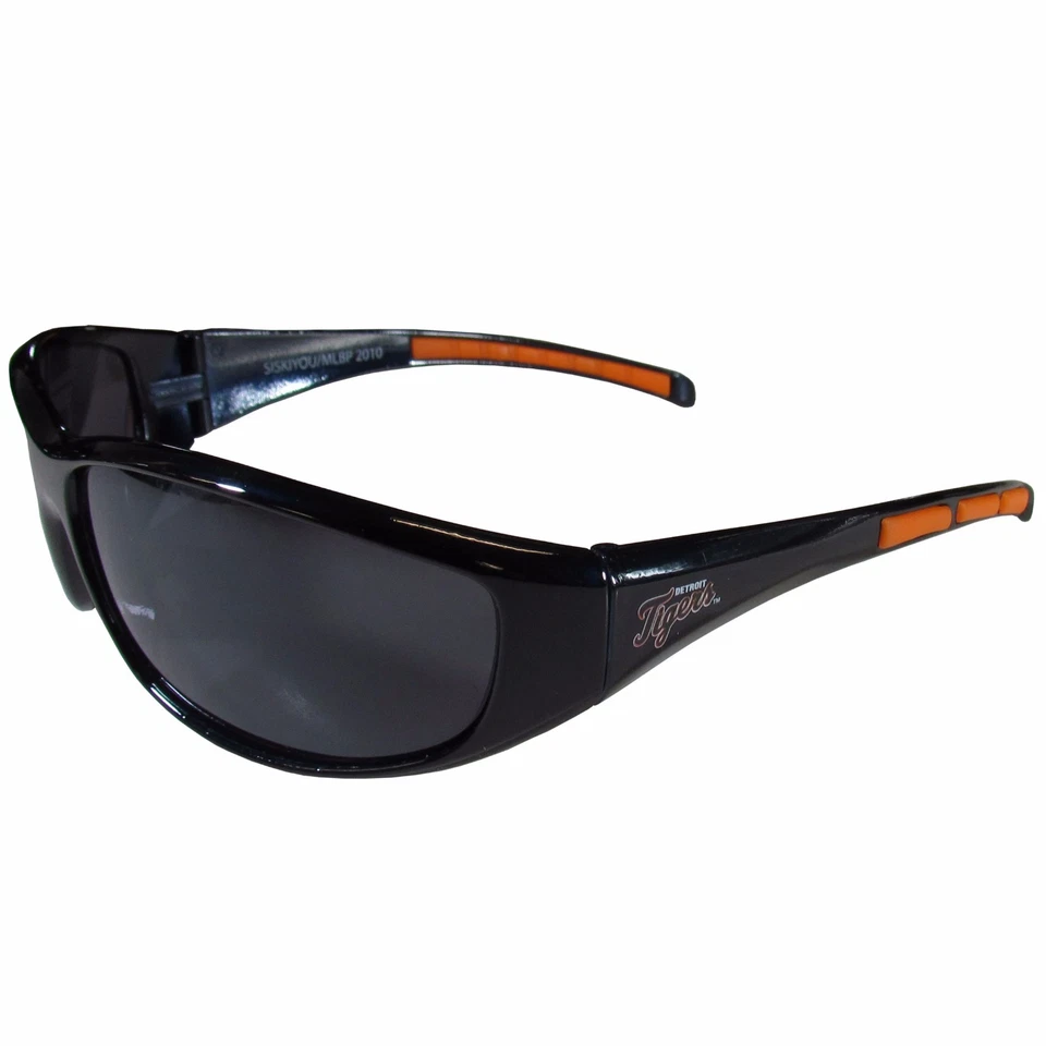Detroit Tigers Wrap Sunglasses MLB Licensed Baseball Eyewear - Image 3 of 3