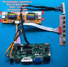 HDMI DVI VGA Audio Board for 19" 1440x900 LCD LM190WX1-TLA1 TLC1 TLD1 TLG1