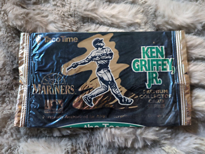 Rare 1994 Taco Time Ken Griffey Jr Baseball card UNOPENED Seattle