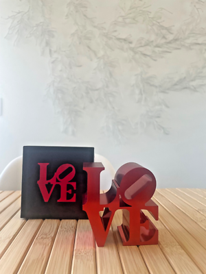 Robert Indiana Love Sculpture IMA 2011 Red | eBay
