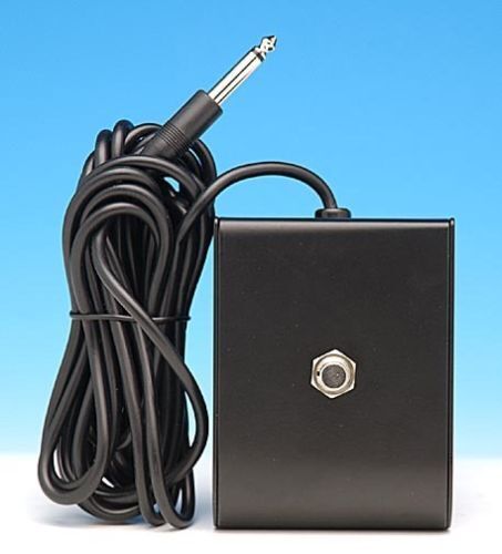 NEW FOOTSWITCH FOOT SWITCH FITS AMPEG GUITAR & BASS AMPLIFIERS 1/4" ONE BUTTON - Picture 1 of 1