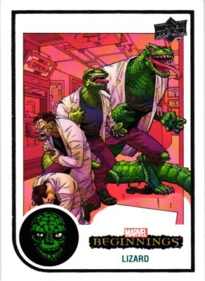 LIZARD #19 2022 Upper Deck Marvel Beginnings Base Comics Collectible Card