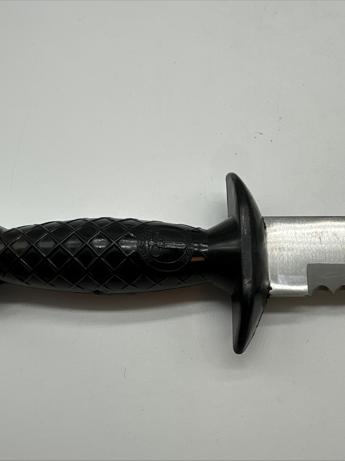 Vintage US Divers Aqua Lung Stainless Steel SCUBA Dive Knife & Sheath JAPAN