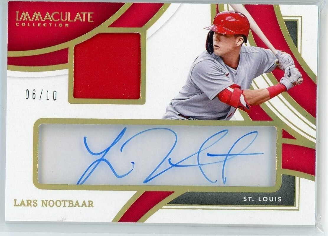 ゲームセンター・ゲームカード Lars Nootbaar Autographed #46/49 #WBC ゲームセンター・ゲームカード Lars Nootbaar Autographed #46