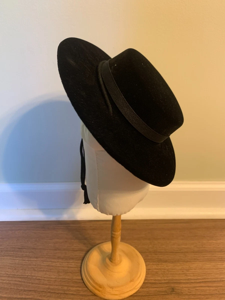 Black 2025 gaucho hat