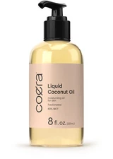Fractionated Coconut Oil | 8 fl oz | Liquid Moisturizing Oil  | by Coera