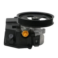 Power Steering Pump w/ Pulley & Reservoir for 04-12 Chevy Colorado GMC Canyon