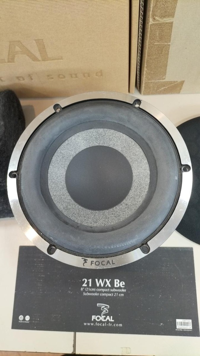 Focal Utopia Be スピーカー 21cm (2) FOCAL UTOPIA BE 21WX Car Audio Subwoofer Unit USED JP | eBay