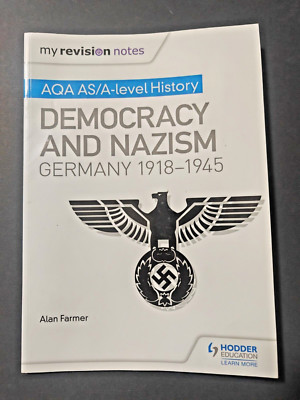 My Revision Notes: AQA AS/A-Level History: Democracy and Nazism Germany ...