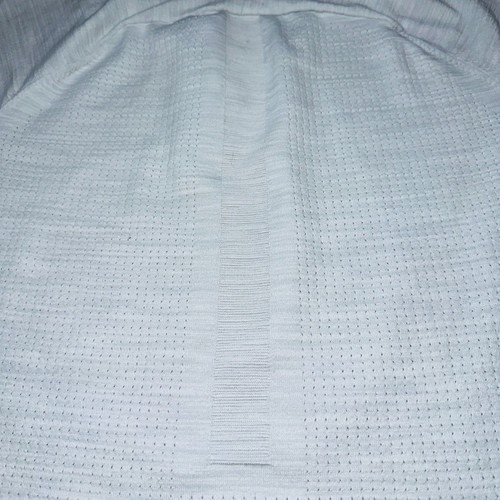 Nike Men's Tech Knit Short Sleeve Henley Shirt Grey L 846409-100 Hidden Placket - Picture 10 of 14