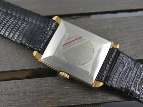 70s vintage watch mens Rectangular Dress tank Longines 5045.2 cal. L817.4 N.O.S - Picture 13 of 20