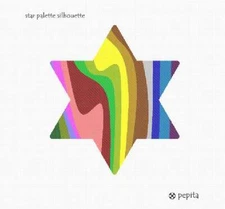 Star Palette Silhouette Needlepoint Kit or Canvas