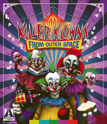 Killer Klowns From Outer Space (Blu-ray Disc, 2018) Arrow Video. No Slipcover