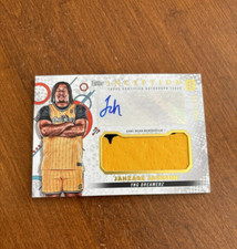 Jahzare Jackson 2022 Topps Inception OTE Patch Auto IARCJJ3 YNG Dreamerz 46/149