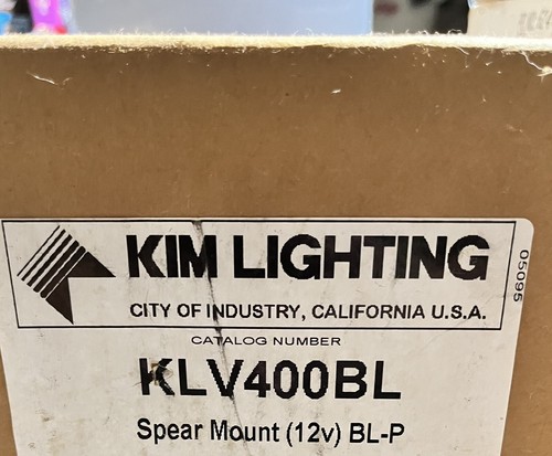 Kim Lighting KLV185BL Landscape Light with KLV400BL Low Voltage Spear Mount - Picture 2 of 5