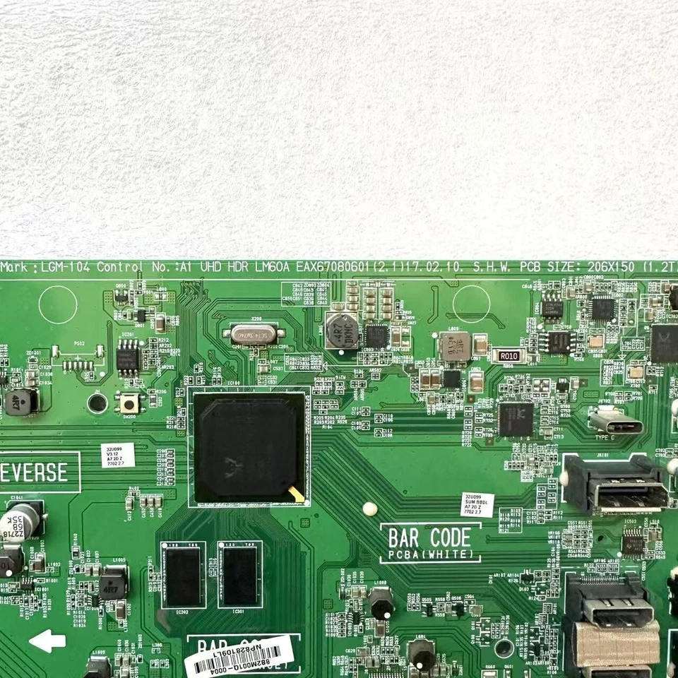LG 32UD99 motherboard EAX67080601 LM60A suitable for LM315WR1 - Image 2 of 4
