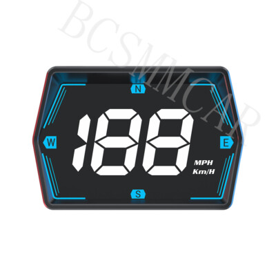 GPS Display Car Digital Speedometer HUD Head-Up Display Speed Gadgets Compass