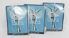 Vintage Lot of 3 Silkies Control Top Panty Hose - 030209 - Medium - Off White