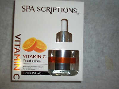 Spa scriptions Vitamin C FACIAL SERUM, 1.7 Oz. Anti-aging Skin Repair Serum. NEW
