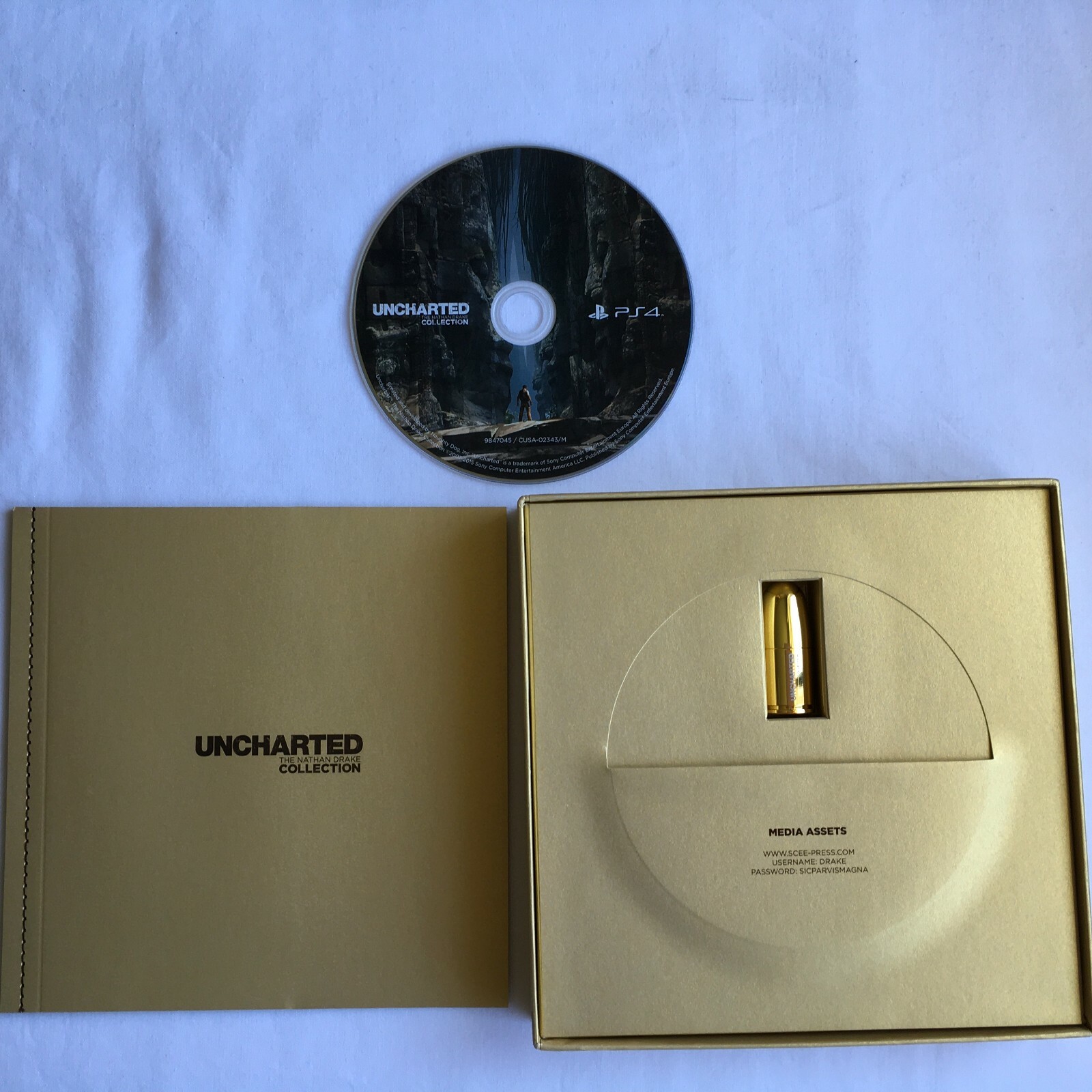 Uncharted The Nathan Drake Collection Press Kit Collector \